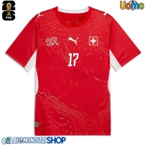 Maglie da calcio Svizzera Ruben Vargas #17 Prima Maglia Mondiali 2026  Manica Corta